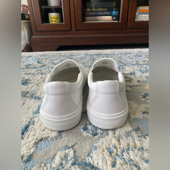 Men’s Faux Leather Slip On Sneaker - Picture 2 of 3